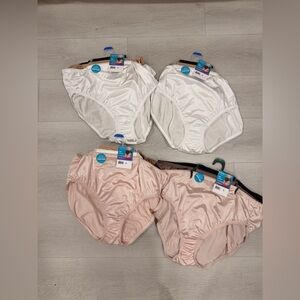 Vanity Fair Panties 5X Light Control Hi Cut Brief 4 Packs 12 Pair NWT